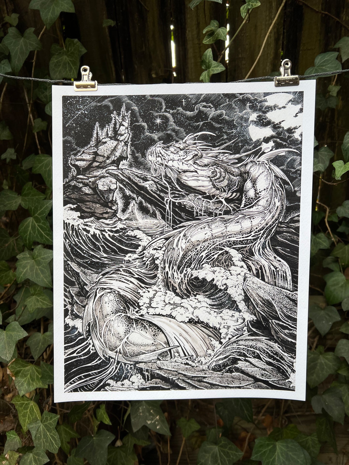 Behold the Leviathan Print