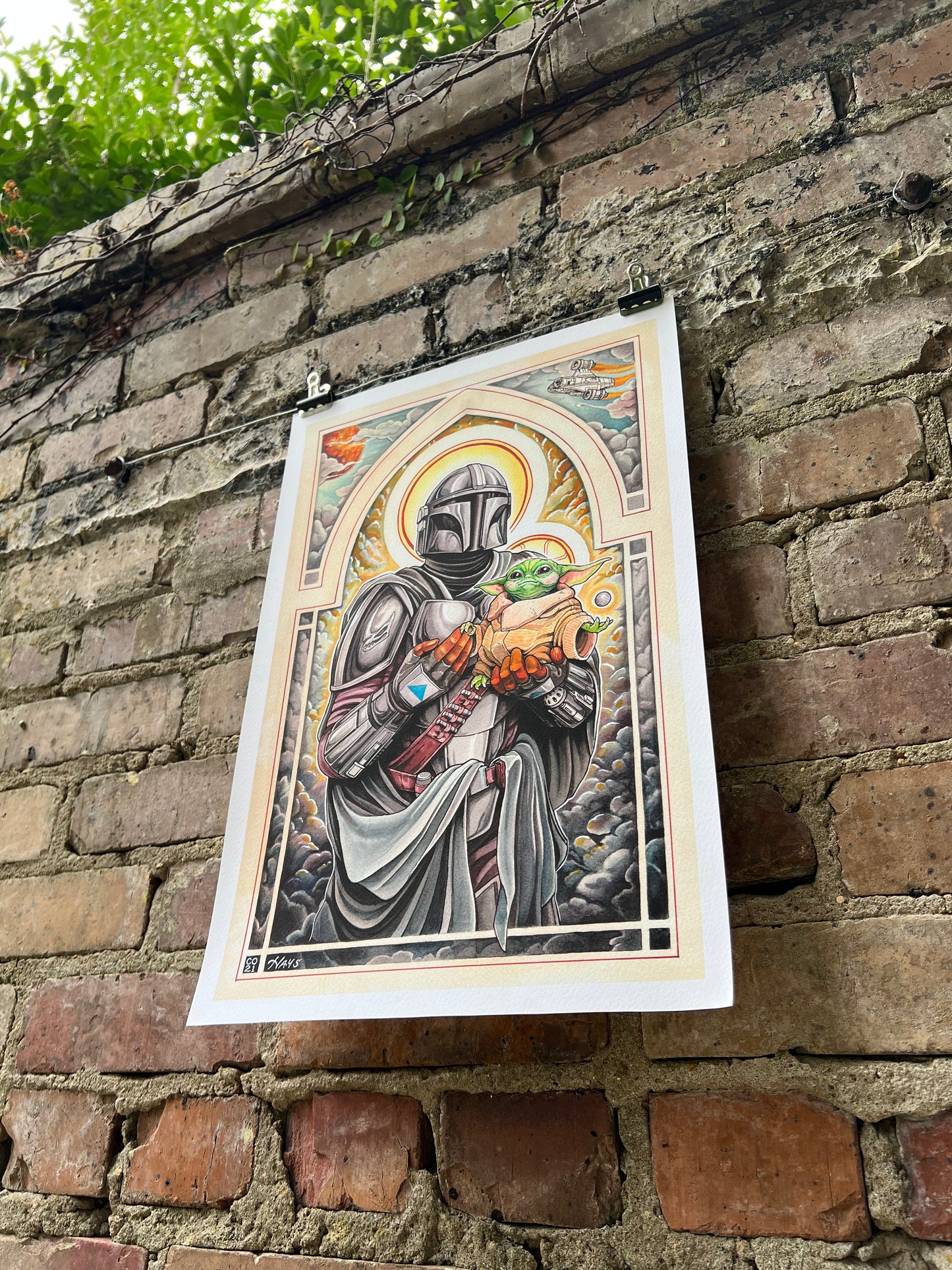 Saint Mando Print